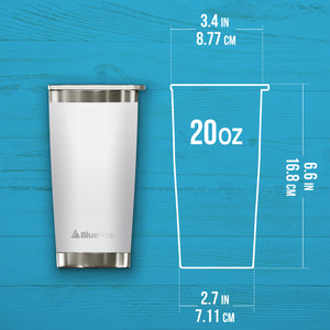 2 Pack Travel Tumblers, 20 Oz Stainless Steel