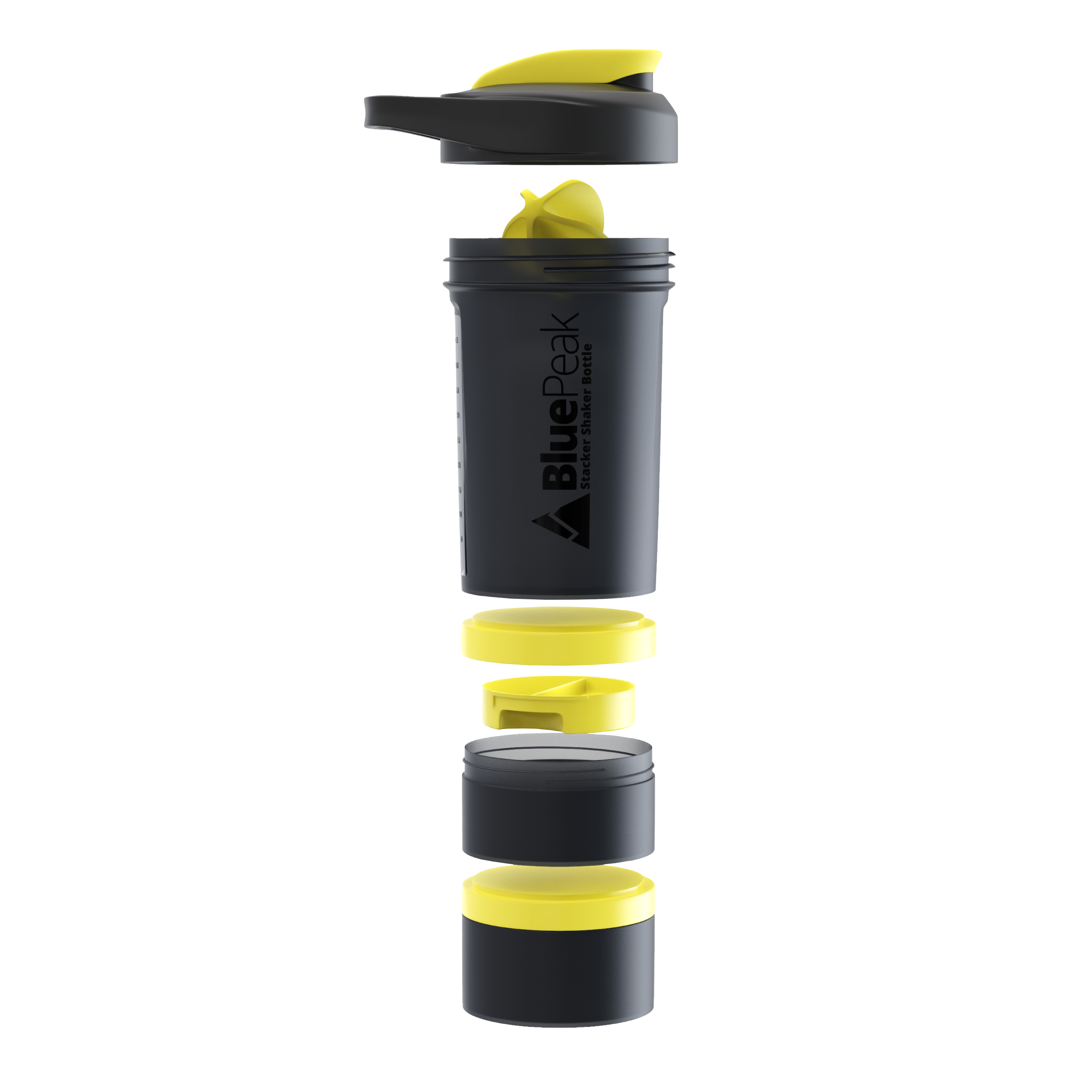 Stacker Shaker Bottle 2-Pack – Bluepeak USA