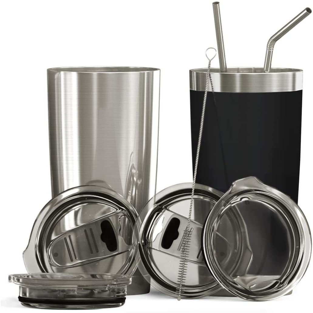 H-D Open B&S Travel Tumbler Set of 2